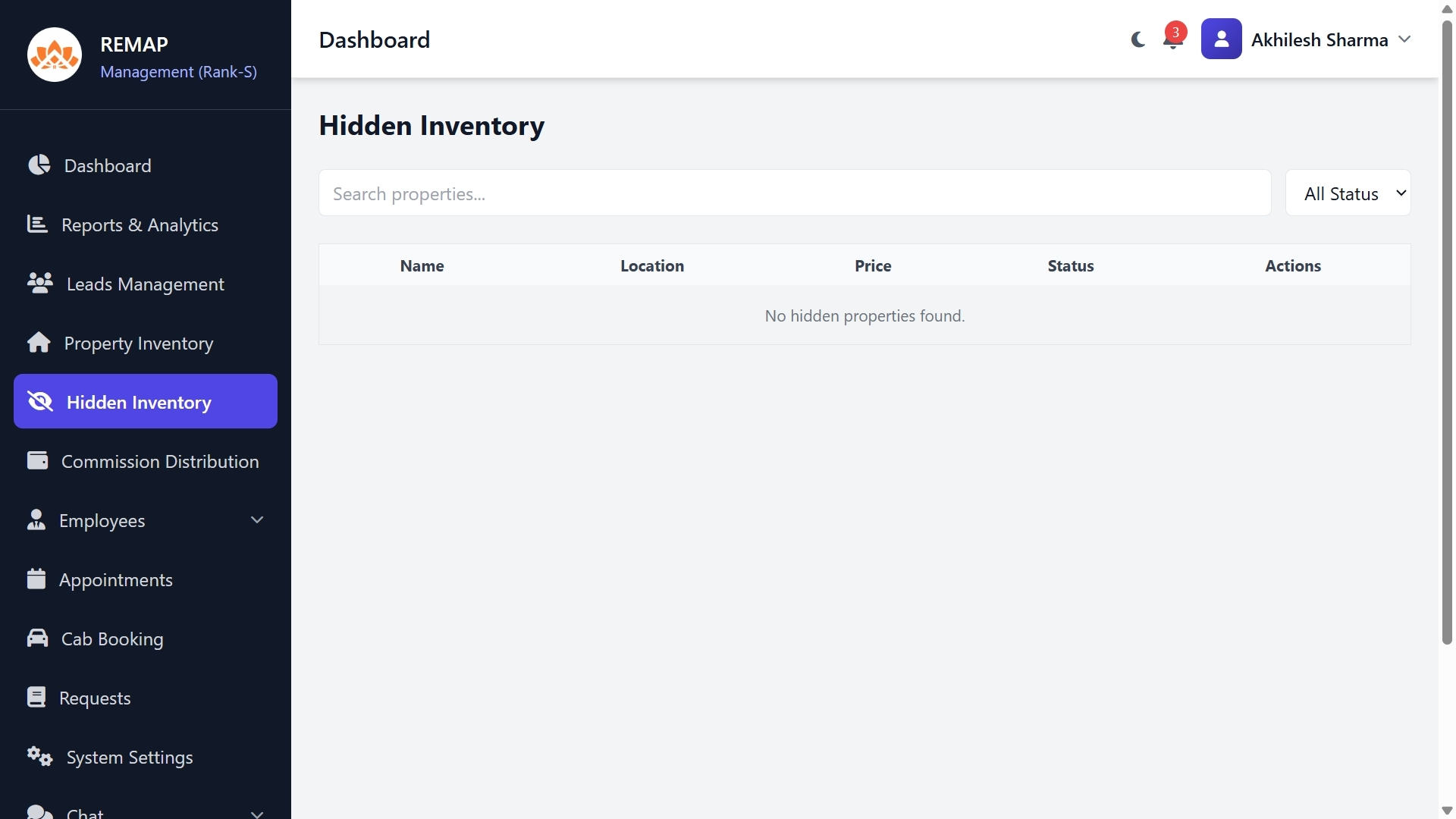 Hidden Inventory